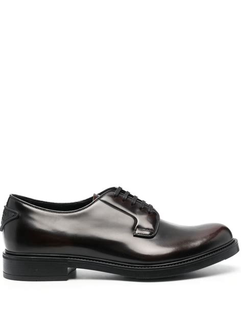 prada men durby|Prada lace up shoes.